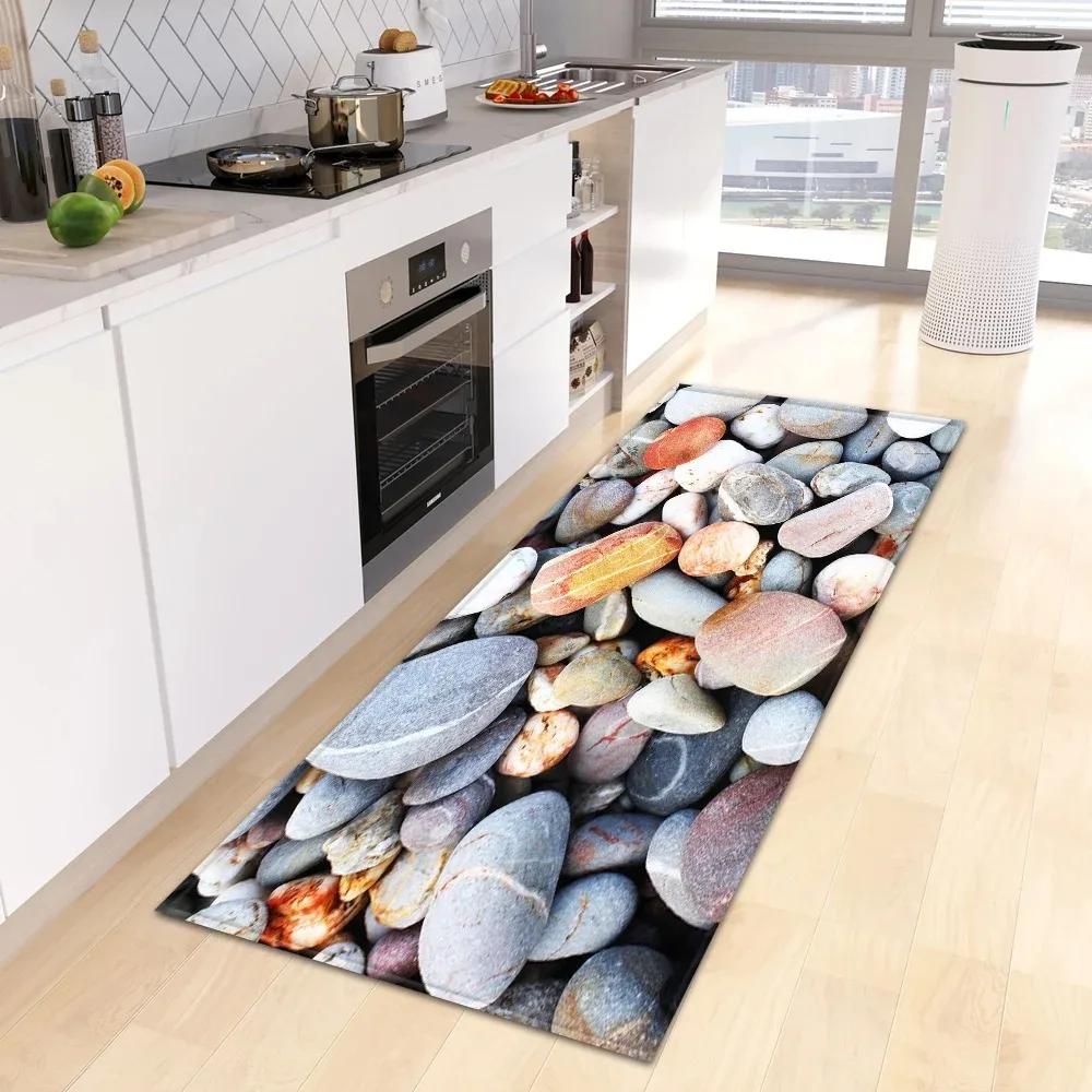 Pebble Pattern Home Kitchen Floor Mat Door Front Decoration Floor Mat