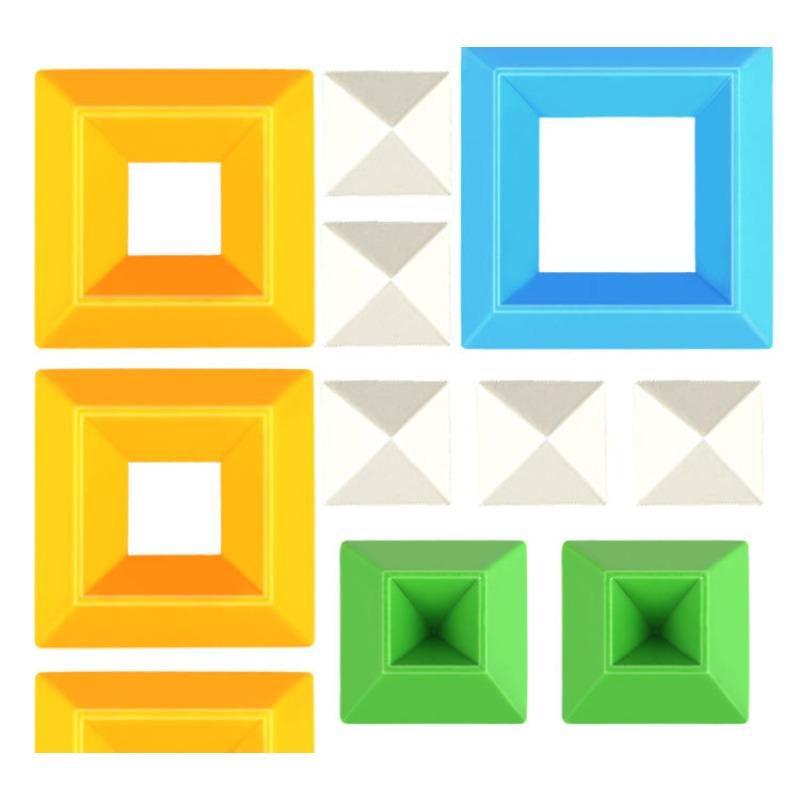 30 45 Pieces 60 15 Pyramid Building Block Blocks Toys 3d Educational Toy Stacking Blocks Creative Montessori Toy For Children Aged 1 2 3 4 5 Years