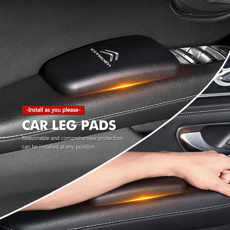 Car Seat Leg Foot Cushion Elbow Knee Pad Thigh Support Protect For Citroen C5 C1 C2 C6 C4L DS3 DS4 DS5 C-Elysee Grand Berlingo akh256