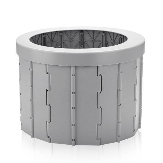 Car Portable Folding Commode Toilet Seat Porta Potty for Hiking Camping Long