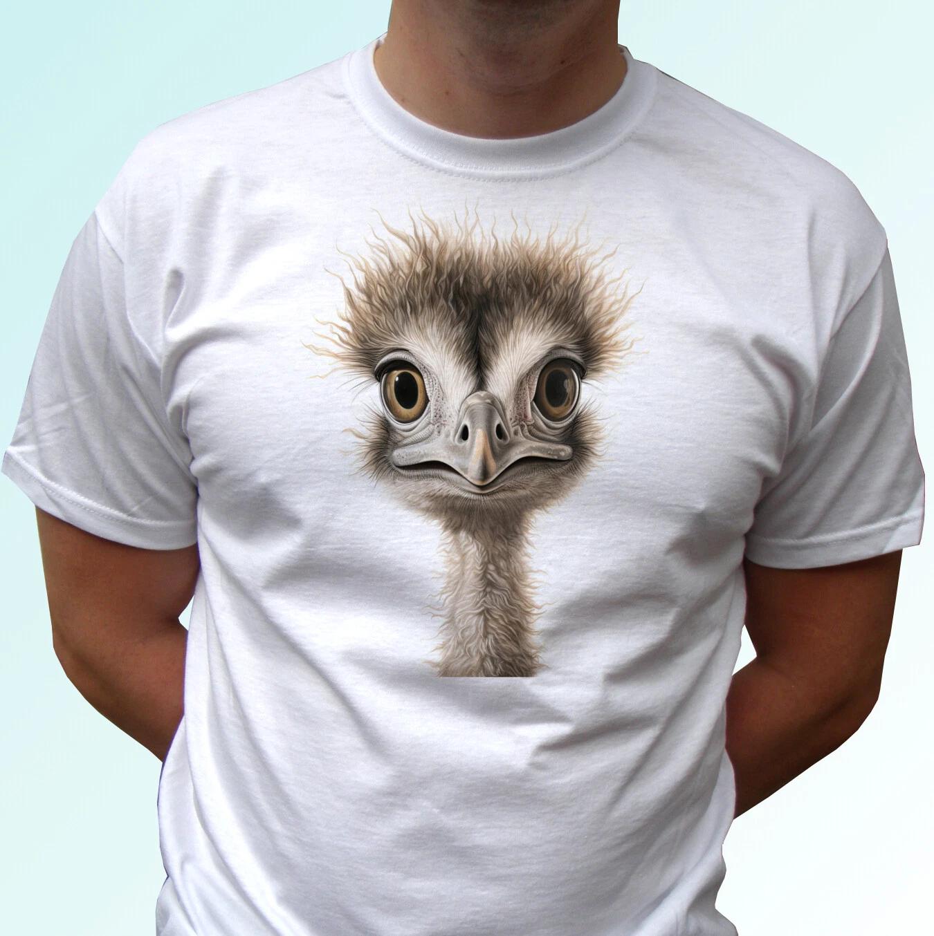 Emu kids boys T-Shirt bird ostrich tee funny top animal gift s s kids baby sizes 130