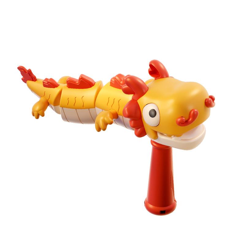 Children'S Year Of The Dragon National Quintessence Dragon Dance Lights Manual Swing Dragon Stall Toys