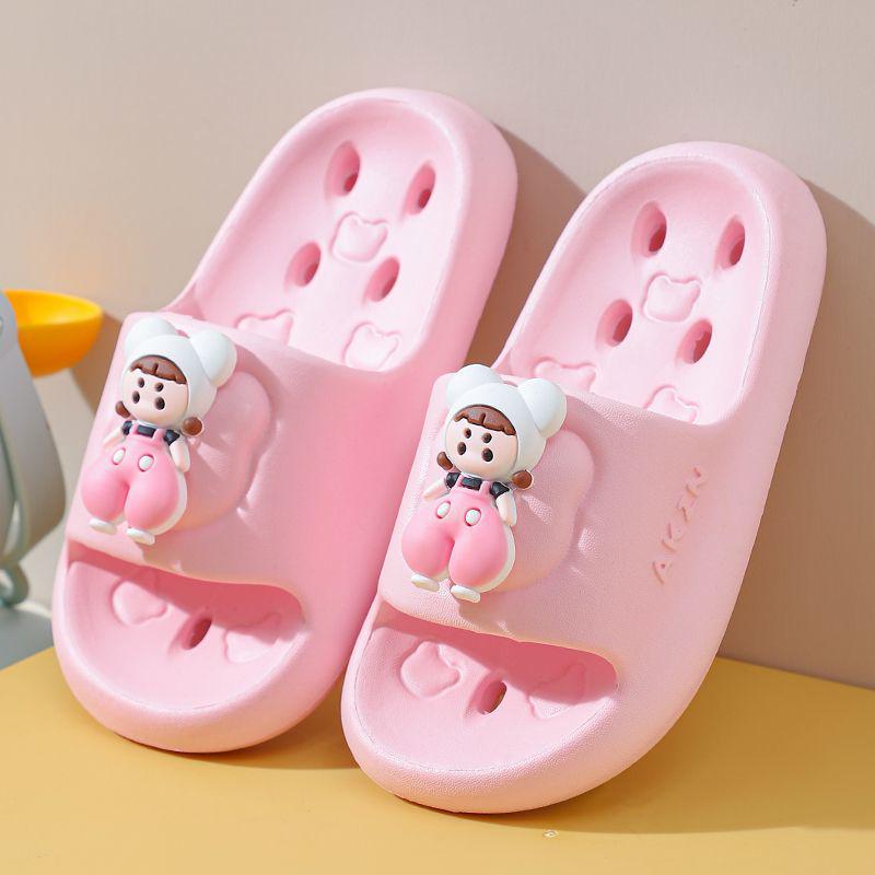 Children's Quick-Dry Anti-Slip Bathroom Slippers - Boys & Girls Summer Shower Sandals