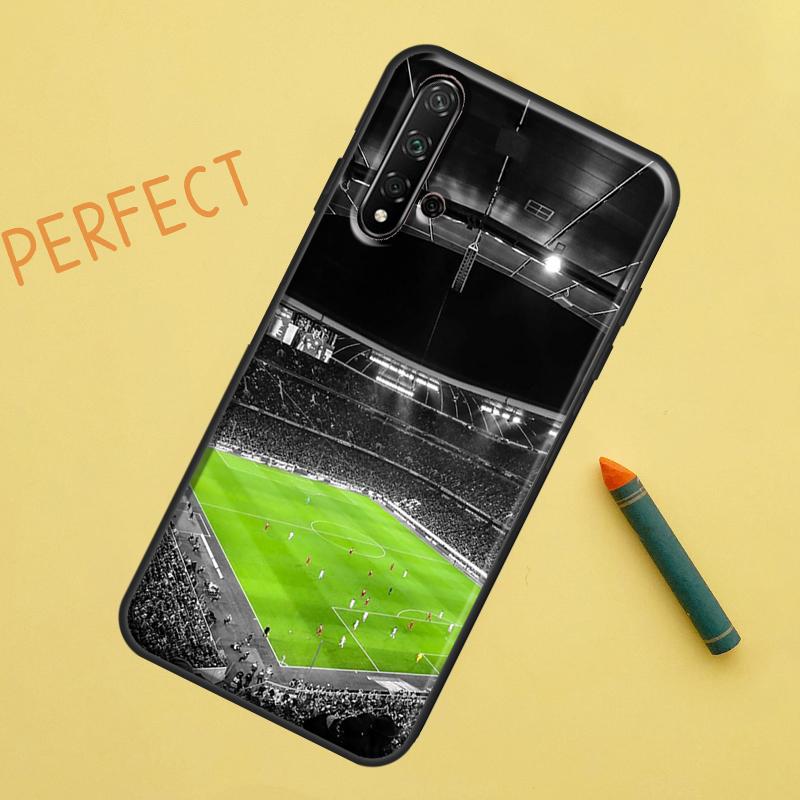 

Soccer Stadium For Huawei Nova 5T 9 10 SE 7i 8i 11i 12i Y60 Y61 Y70 Y72 Y73 Y90 Y91 P20 P30 P40 Lite Case Nova 9 SE
