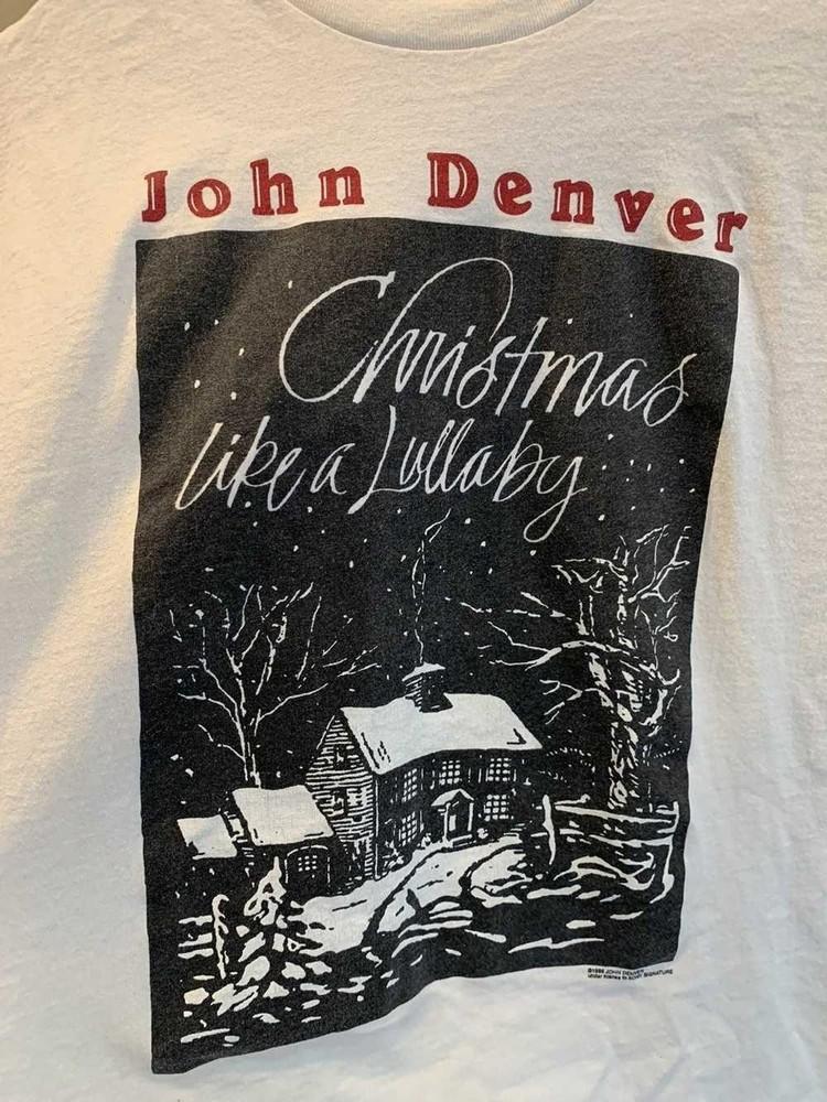 

Vintage 1996 John Denver Christmas Like A Lullaby Shirt 3A1079 Unisex T-Shirt XL