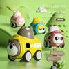 Tipper Truck Mini Inertial Engineering Car Toys Cartoon Animal Vehicle Model Models Toy