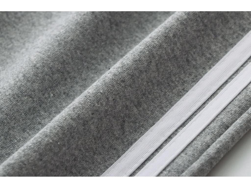 Zweigestreifte Unisex-Slim-Fit-Jogginghose für Frühling/Herbst – Ideal zum Laufen, Sport und für Studenten