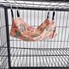 Hängematte für Haustiere, Baumwolle, für Hamster, Mäuse, zum Aufhängen, für kleine Haustiere, Hamster, Kaninchen, doppellagig, warme Schlafnester, Hängemattenzubehör