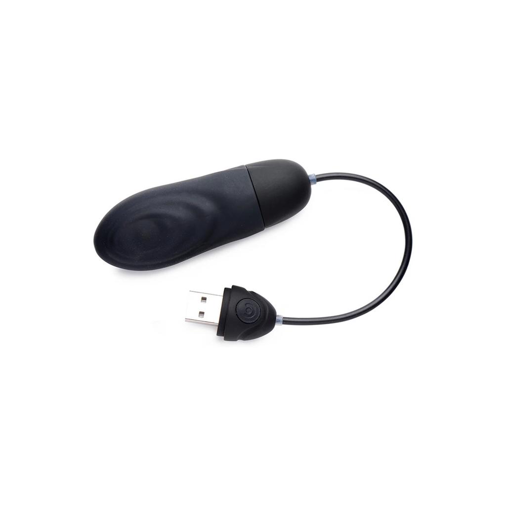 XR Brands - Pulsating Rechargeable Silicone Bullet