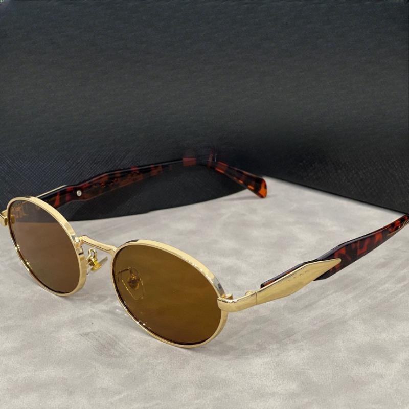 New Korean Style Personalized Hip-hop Oval Frame Sunglasses Trendy Niche Fashion Outdoor Pography UV Resistant Sunglasses