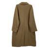 COMOLI S03-04009 20AW Linen Wool Bal Collar Coat Coat 2 khakiUsed