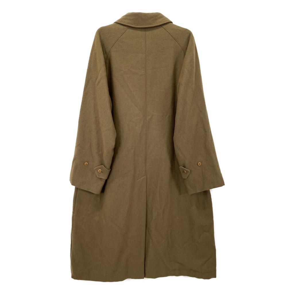 COMOLI S03-04009 20AW Linen Wool Bal Collar Coat Coat 2 khakiUsed