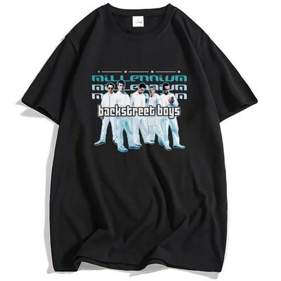 Backstreet Boys Millennium 2.0 T-shirt Short Sleeve T Shirts Casual Fashion T Shirt O-neck Graphic Tees Unisex