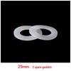 PVC Fish Tank Inlet/Outlet Waterproof Connector with Extended Male/Female Threads