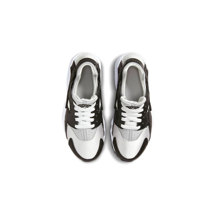 Nike Huarache Run GS Big Kids Black Neutral Grey White 654275-044