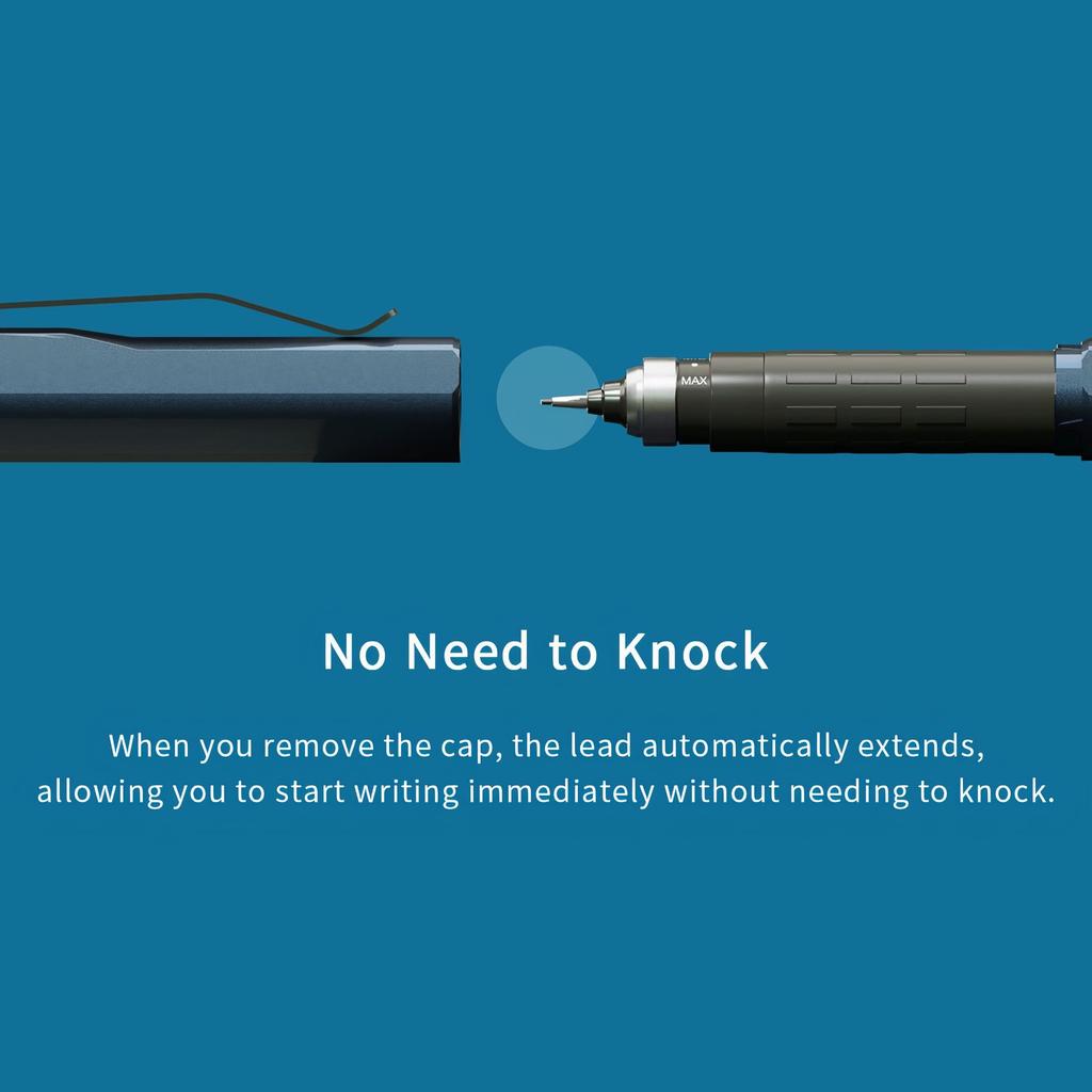 Lápis Mecânico Kuru Toga Dive Abyss Blue, 0,5 mm,