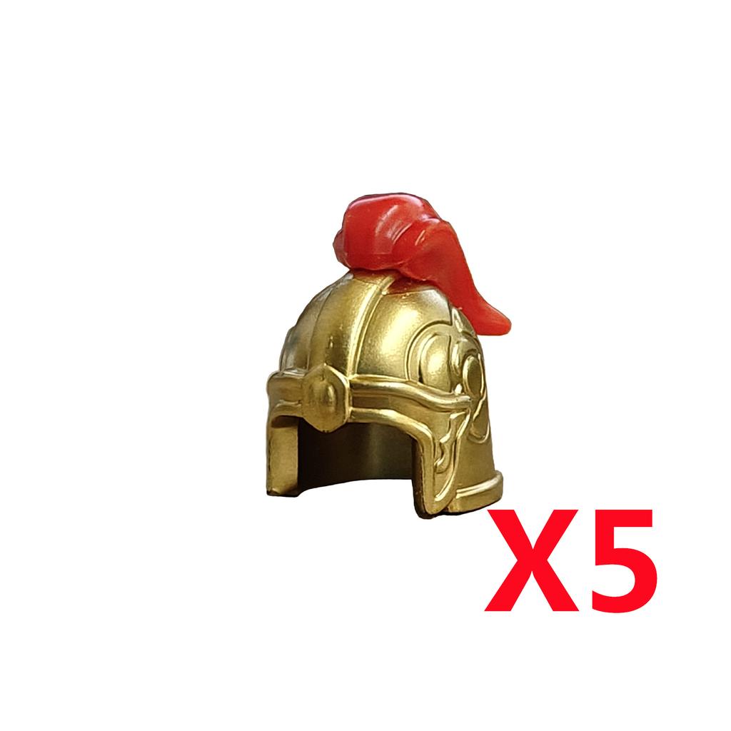 MOC Medieval Soldier Shoulder Armor Building Blocks Knight Figure Wearing Part Accessories Helmet Wings Weapon DIY Toy Gift K001