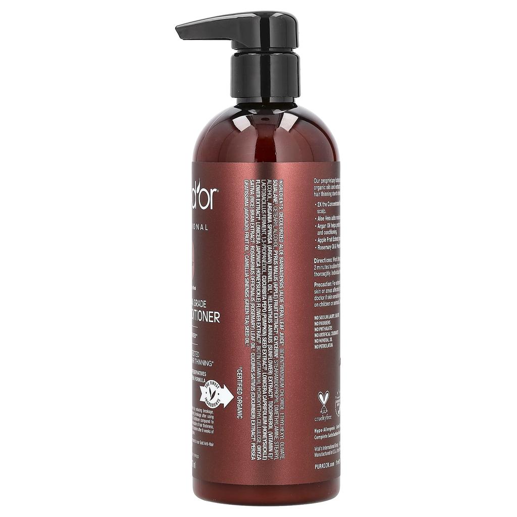 Pura D'or Profesjonalna odżywka biotynowa, 16 fl oz (473 ml)