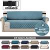 Waterproof Plaid Fabric Sofa Cover Anti-Slip Sofa Armchair Covers Luxury Folding Living Room Sofas Slipcover for 1/2/3/4 Seat