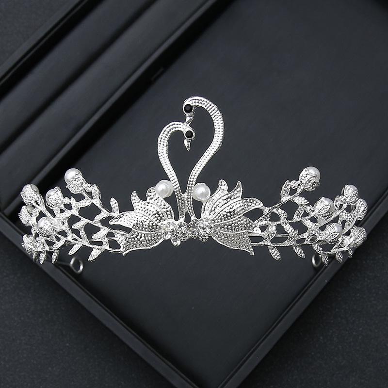 Crown Tiara Bride  Rhinestone Crown  Wedding Dress  Adult Ceremony Birthday  Princess Hair Accessories  Children
