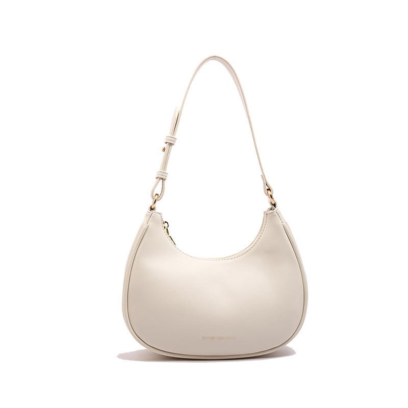 Ielgy Underarm Half Moon Bag Female Niche Design Crescent Bag Portable