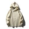 Space Cotton Air Layer Hoodie Men's Spring and Autumn Fashion Brand Export Men's Clothing American Heavy Hood Casual Outerwear