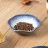 4-inch High-quality Ceramic Plate Creative Barbecue Seasoning Dish Dumpling Soy Sauce Dish Japanese Sushi Plate Kitchen Supplies