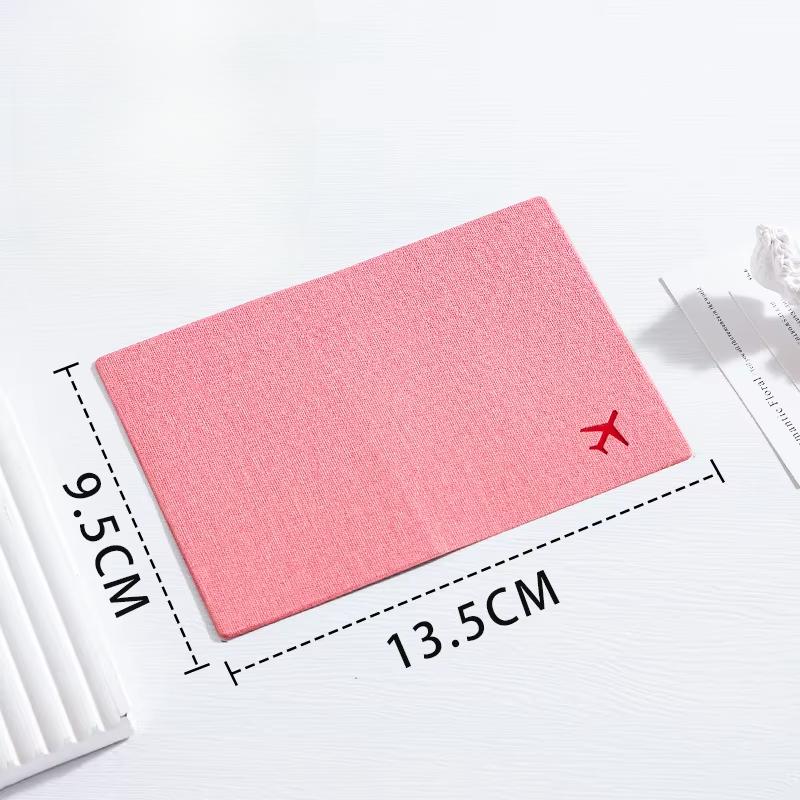 PU Leather Passport Cover for Men & Women Organizer  Protective Card Holder ID Document Covers Travel Passport Case Bags