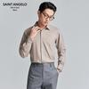Baoxiniao Men's Easy Care Brushed Long-Sleeve Dress Shirt