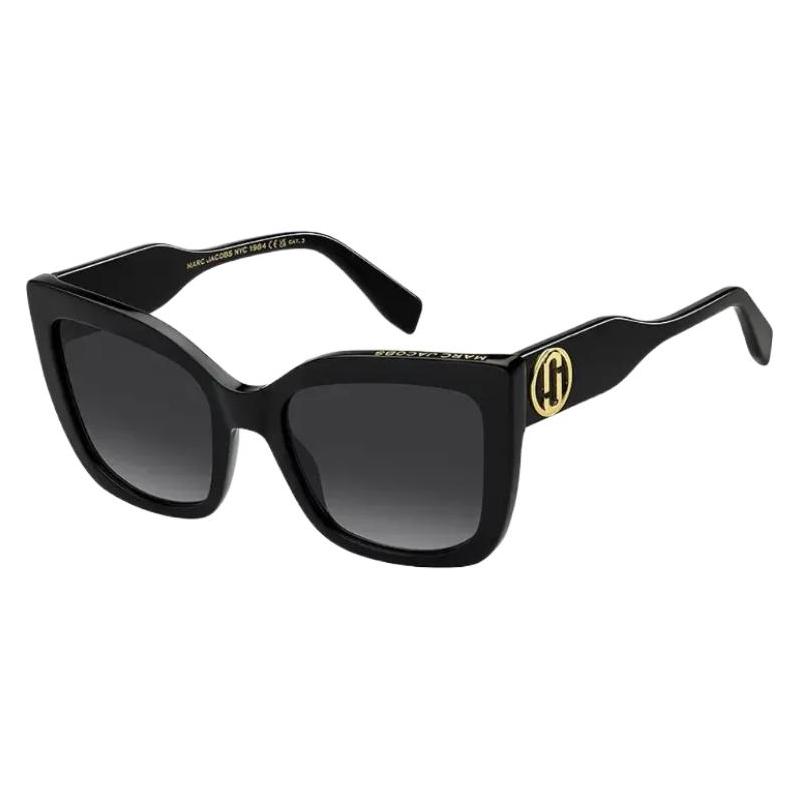 Marc Jacobs Gradient Design Acetate Square Sunglasses Women s Black MARC811S чёрный