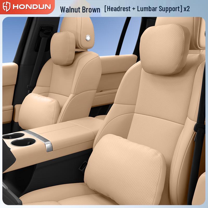 Lan Dian E5 PLUS Car Headrest & Lumbar Support for Neck and Back Protection