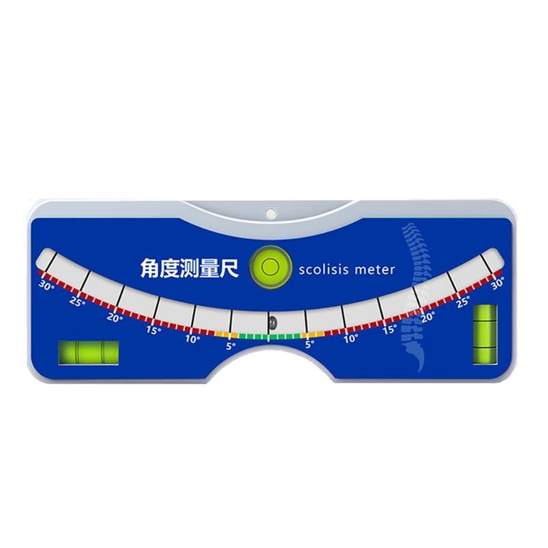 

Scoliometer with Level Bubble, Scoliosis Test Meter 0-30° for Spinal Alignment Assessment and Spinal Health Support 1