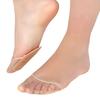 1 Pair of Hidding Non Slip High Heel Forefoot Pad Cushion Foot Care Tool (Beige)