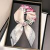 Paisley Floral Print Silk Square Scarfs For Women Decorate Neck Ties 70*70Cm Kerchief Lady Hijab Female Neckerchief Wraps Soft