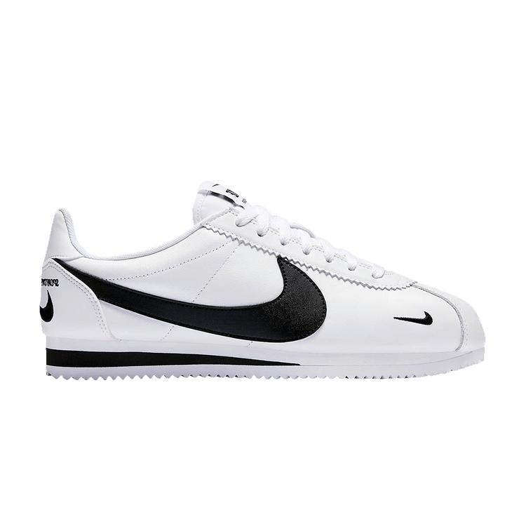 

Кроссовки унисекс Nike Classic Cortez Premium Swoosh Белый Черный 807480-104