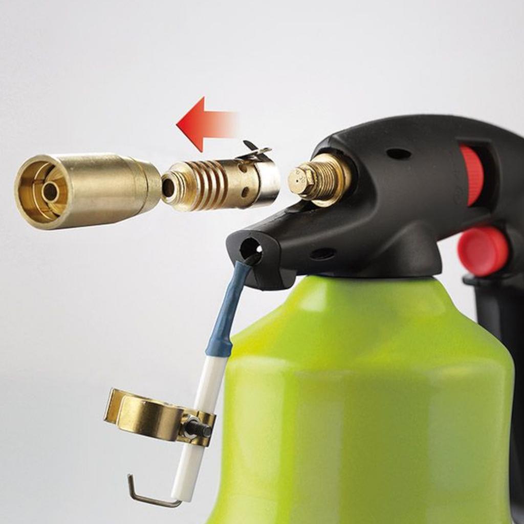 Gas blowtorch TYPHOON with piezo igniter 12kW