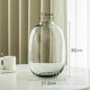 Simple Glass Vase, Living Room, Horse Drunk Wood, Hanging Clock, Hydroponic Glass Vase, Big Belly Vase, Office Ornament