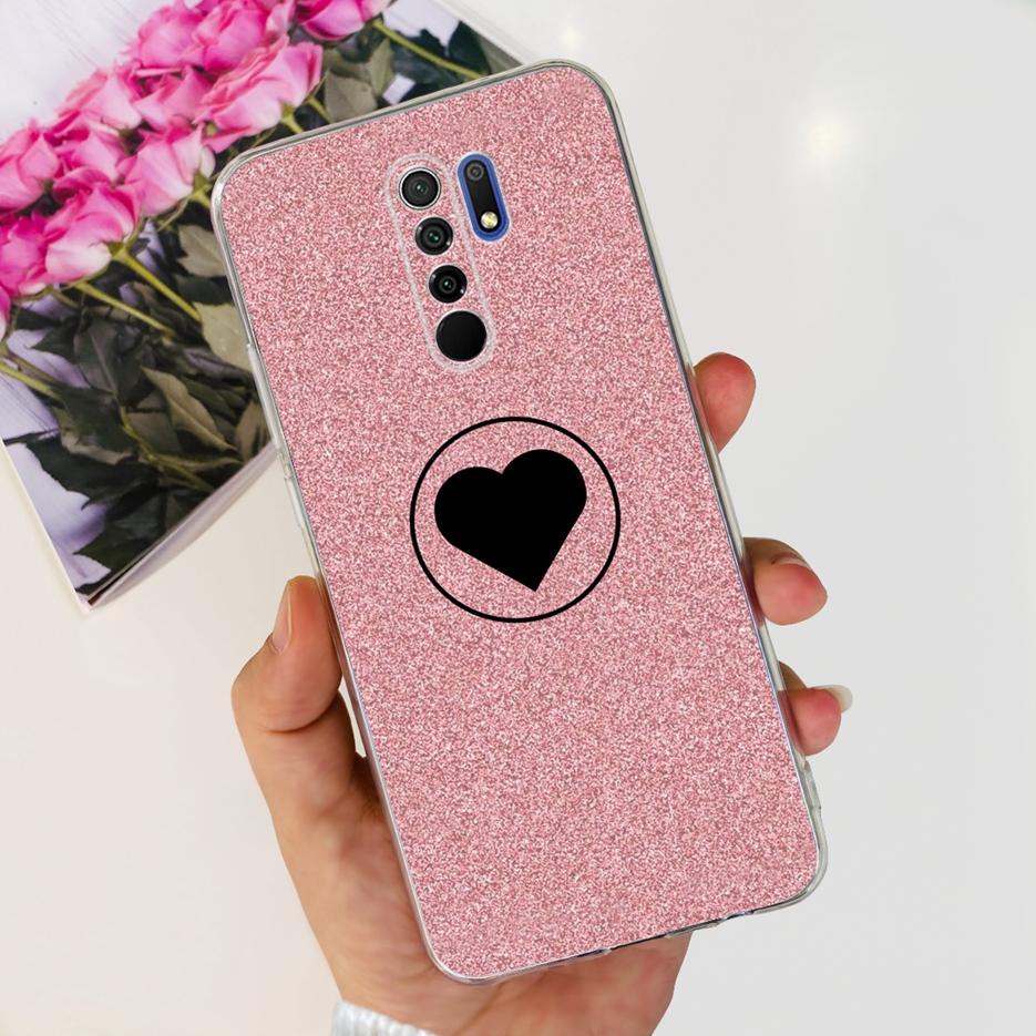 For Xiaomi Redmi 9 Case Stylish Painted Fundas 6.53'' Soft Silicone Phone Case For Xiaomi Redmi 9 Prime Redmi9 Back Cover Bumper