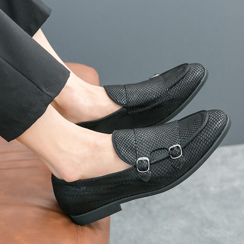 Size 38-46 Men'S Casual Leather Shoes British Men'S Shoes Versatile Soft Leather Shoes XRS-8606