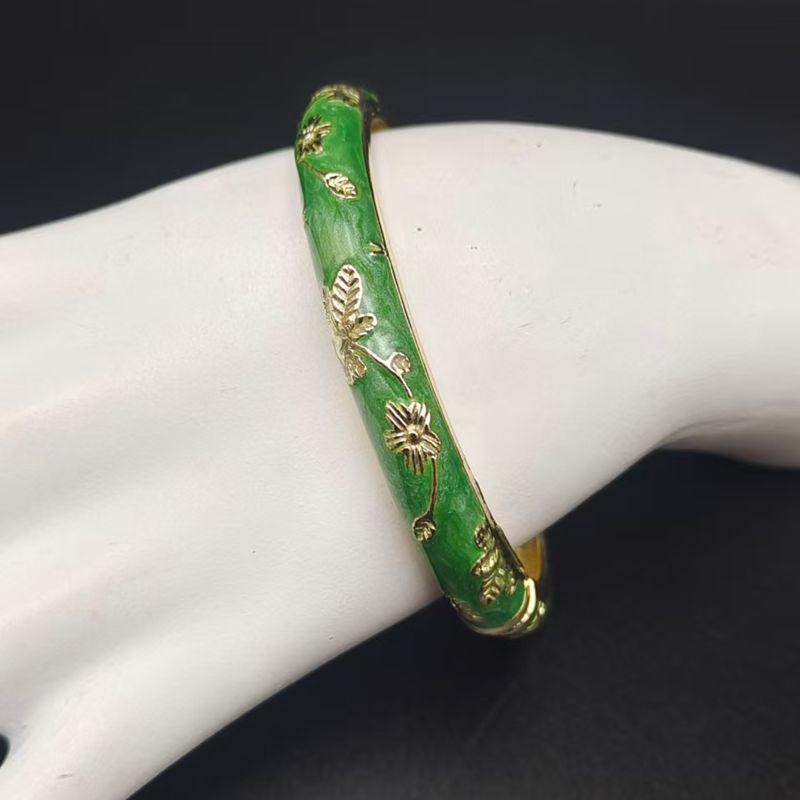 

Retro Ethnic Style Cloisonné Bracelets - Fashionable Old Beijing Jewelry Gifts