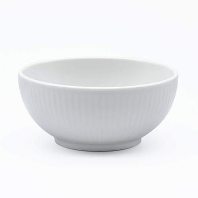 Royal Copenhagen Weiß Geriffelte Schüssel Müslischale Salatschüssel 10cm 2408449 (1055287) [Artikel]