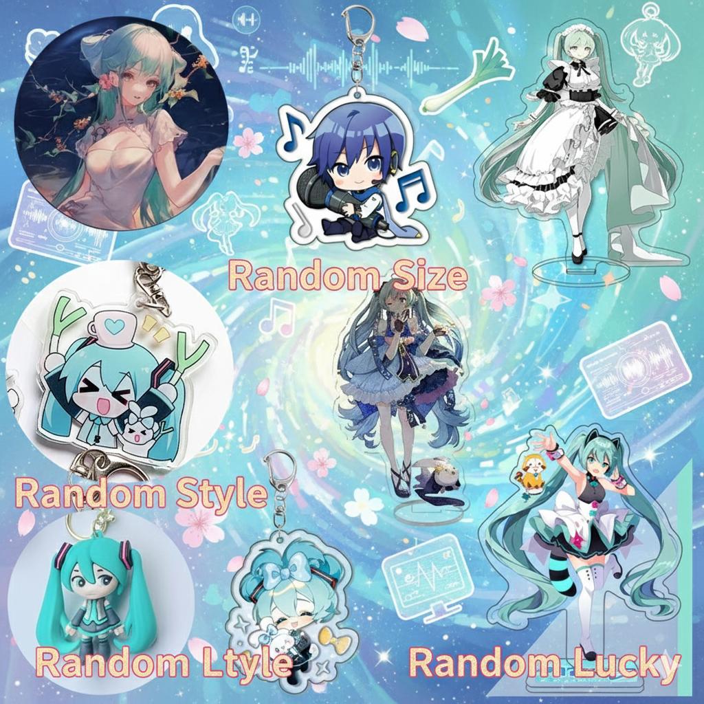 

Seamless Interlayer Cnc Hatsune Miku Kagamine Rin Len Kaito Vocaloid Future Project Diva Quality Acrylic Stand Figurine Anime