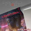 2pcs   2D FLAT PRINTING Curtains (Without Rod) Serene Lotus Minimalist Modern Curtains Versatile 100% Polyester Curtains