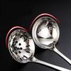 Stainless Steel Long Handle Spoon Colander Soup Spoons Hot Pot Scoop Cooking Utensils  For Hot Pot Home Kitchen Tableware