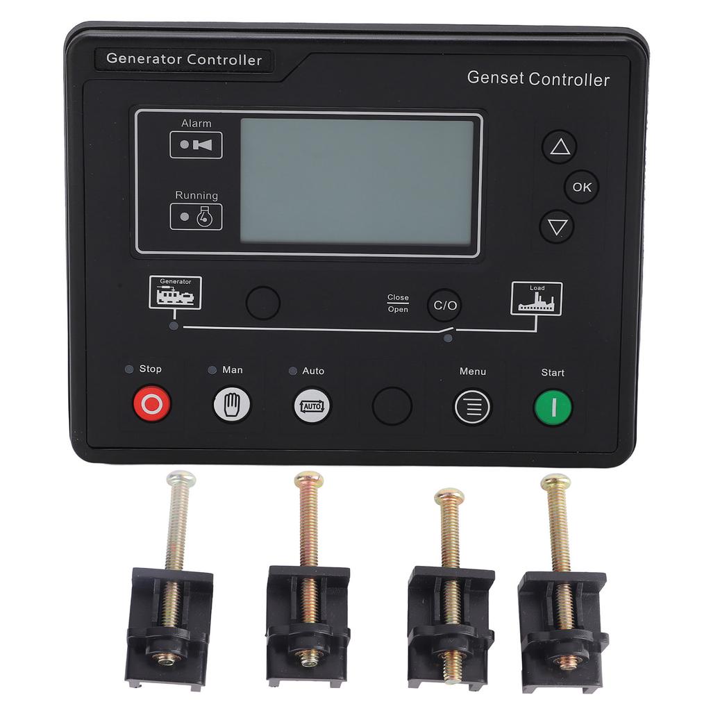 LCD Display Diesel Generator Controller Automatic Start Genset Controller Module 8?35V JXG6110U