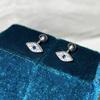 Versatile Evil Eye Zircon Stud Earrings - Creative, Simple & Exquisite Mini Accessories