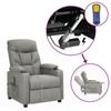Day and Night - Day and Night Liftable Massage Chair Light Gray Fabric