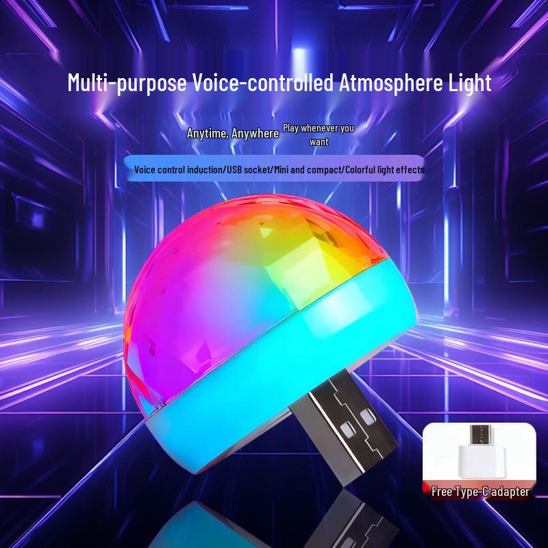 Aurora Starry Sky Projection Lamp: Romantic Bedside Night Light with Colorful Atmosphere A105.