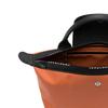 Longchamp Le Pliage Energy Logo Marchio in Rilievo Anello con Cerniera Tessuto in Pelle di Mucca Borsa a Shopper da Shopping Donna Beige 30030HSR003