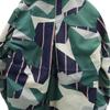 BLACK LABEL CRESTBRIDGE Geometric pattern Mountain parka M Navy Jacket Men's Used